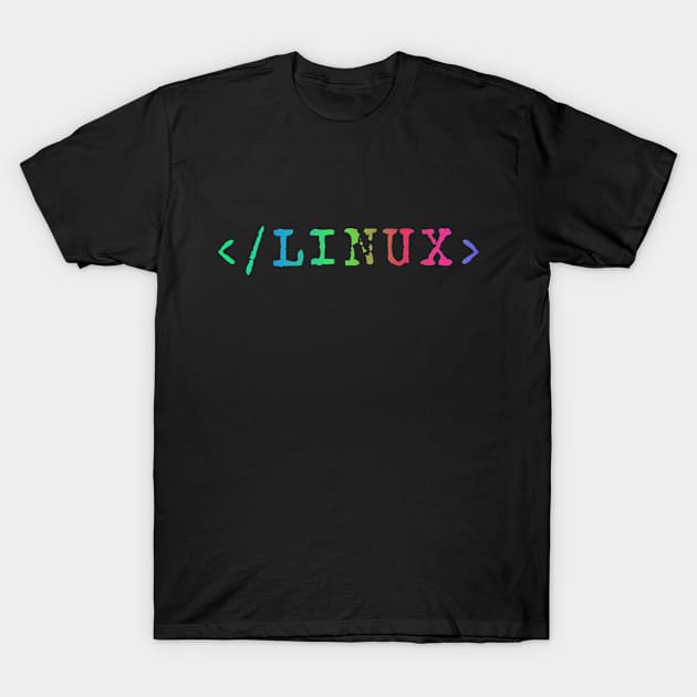 Linux RGB T-Shirt by PallKris